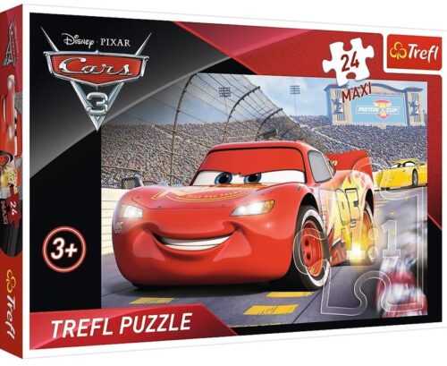 TREFL - Puzzle 24 Maxi Disney Cars bajnok 3