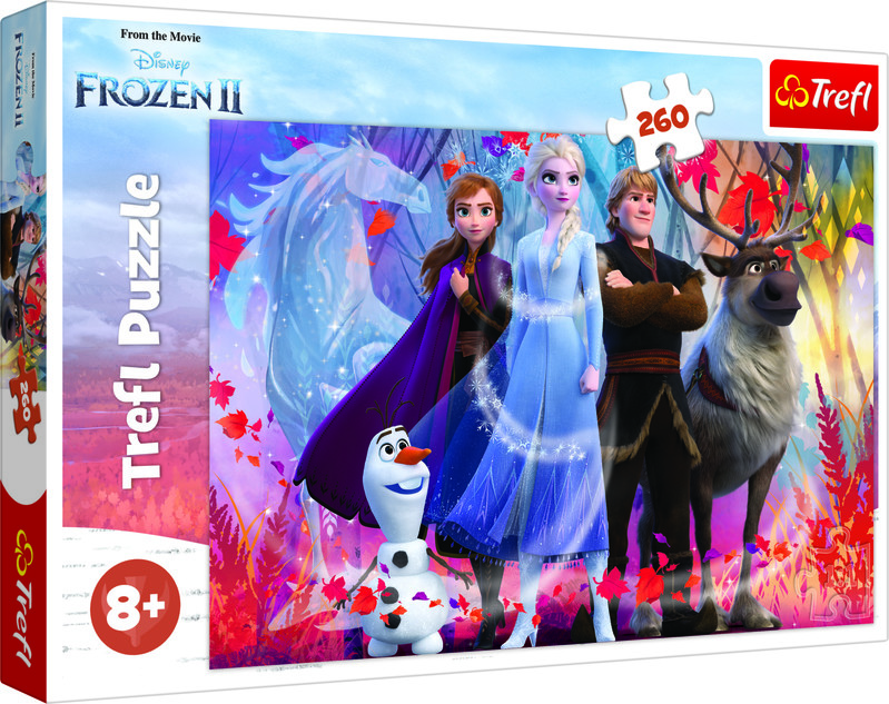 TREFL - Puzzle 260 Frozen 2 - A kaland útja