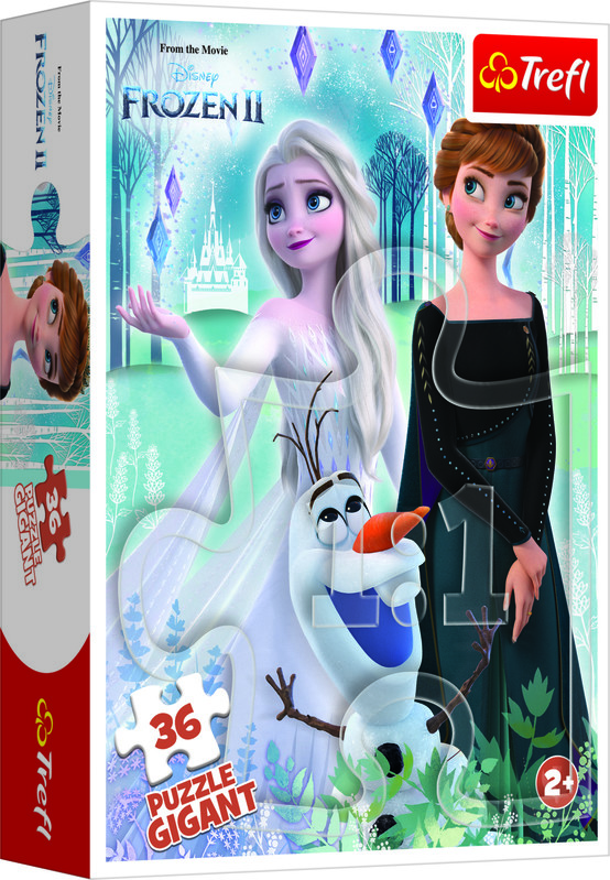 TREFL - Puzzle GIGANT 36 - Disney Frozen II
