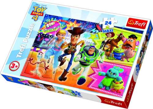 TREFL - Találd meg a 24 Maxi puzzle-t a Toy Story Adventures hajsza alatt