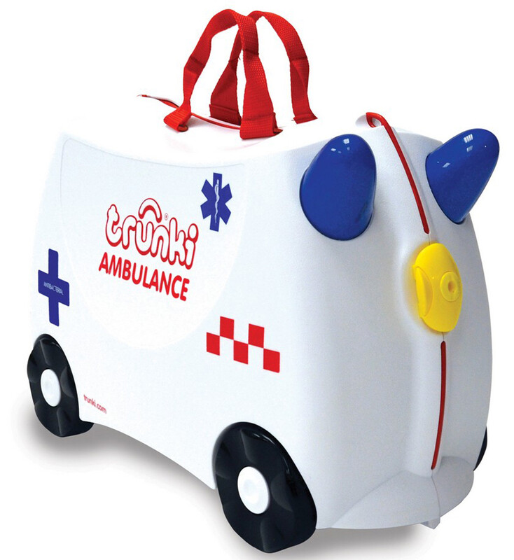 TRUNKI - Utazási bőrönd futóbicikli Ambulance 3r+