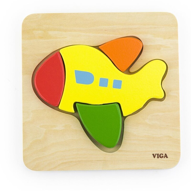 VIGA - Fa képes kirakó puzzle Viga repülő