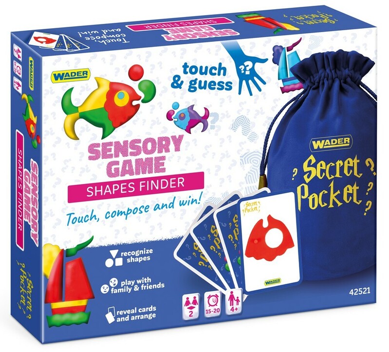 WADER - Secret Pocket: Formák keresése – érzékszervi játék