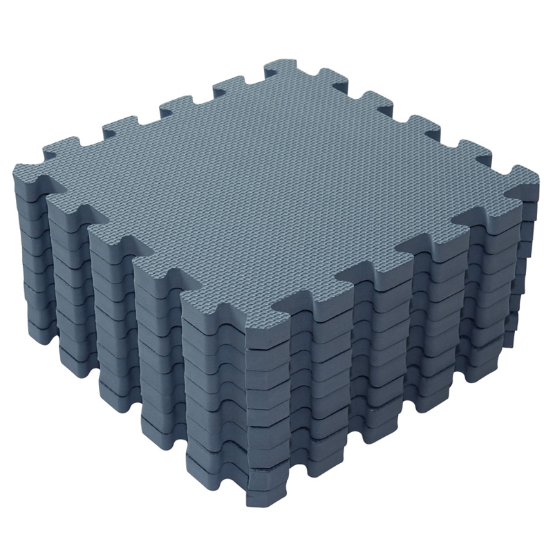 BABYDAN - Játszószőnyeg Puzzle Dusty Blue  90 x 90 cm