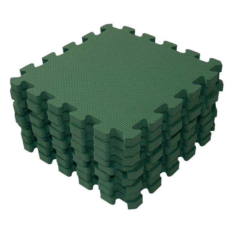 BABYDAN - Játszószőnyeg puzzle Sötétzöld 90x90 cm