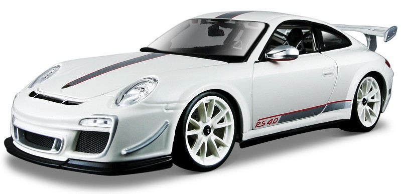 BBURAGO - 1:18 Plus Porsche 911 GT3 RS fehér