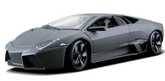 BBURAGO - 1:24 Lamborghini Reventon Metallic Grey