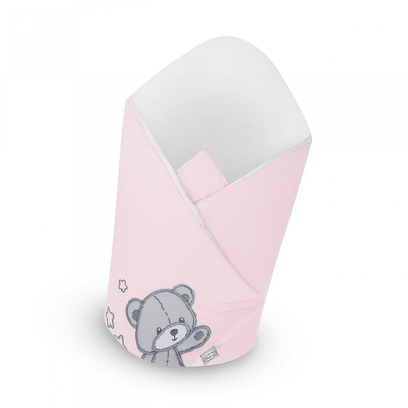 BELISIMA - Kókusz pólya Teddy Bear rózsaszín