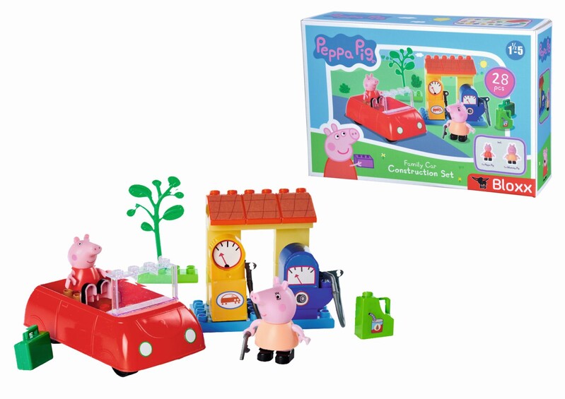 BIG - PlayBig BLOXX Peppa Pig Peppa Pig autóval