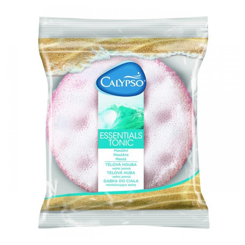 CALYPSO - Fürdető masszázs szivacs Essentials Tonic Calypso kék