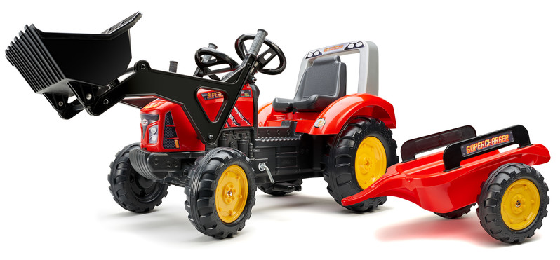 FALK - 2020M Supercharger piros traktor