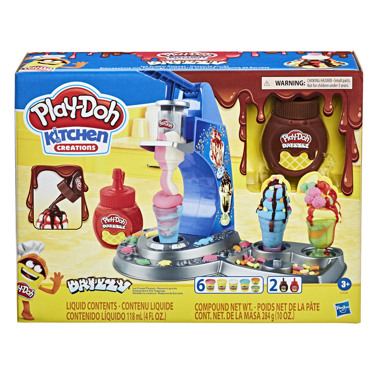 HASBRO - Play-Doh fagylaltkészlet jegesedéssel