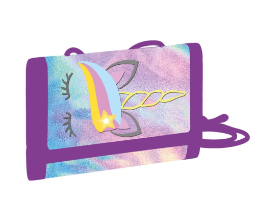 KARTON PP - Gyermek textil pénztárca Egyszarvú ikonikus