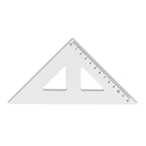 KOH-I-NOOR - Háromszög átlátszó vonallal