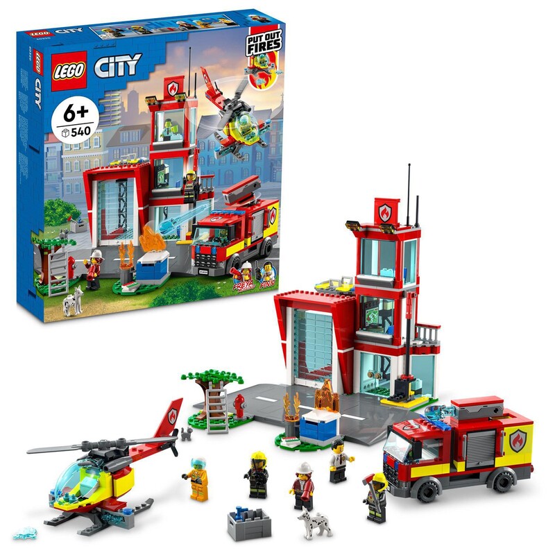 LEGO - Tűzoltóállomás
