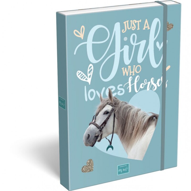 LIZZY-CARD - Füzetbox  A5 Mici Horses