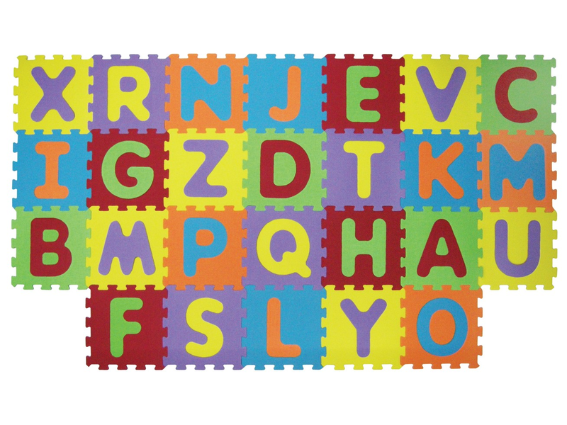 LUDI - Hab puzzle 199x115 cm betűkkel