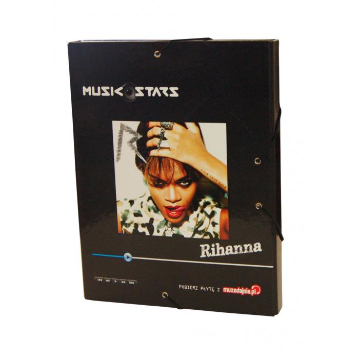 MAJEWSKI - A4-es jegyzetfüzet doboz Music Star- Rhianna