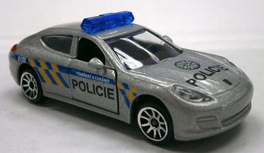MAJORETTE - Police Car Metal
