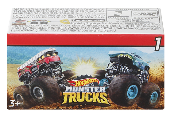 MATTEL - Hot Wheels Monster Truck mini autó