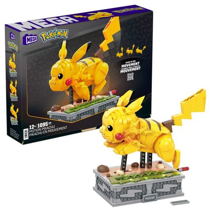 MATTEL - Mega Construx Pokémon - Gyűjthető Pikachu