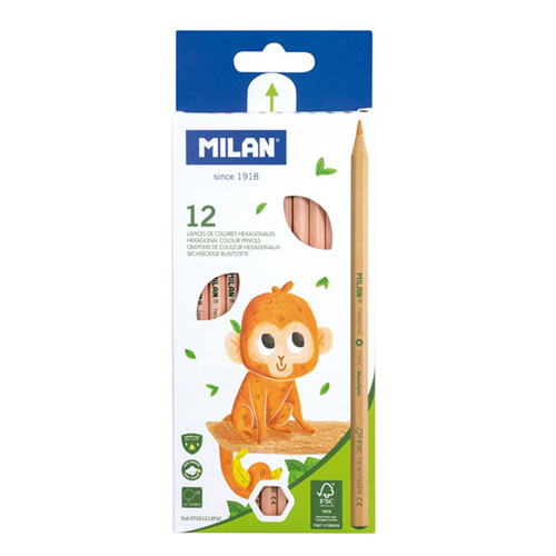 MILAN - Hatszögletű zsírkréta 2
