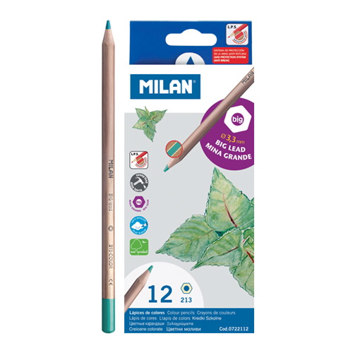 MILAN - Hatszögletű zsírkréták 3