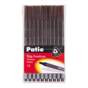 PATIO - Patio marker TRIO 10db barna