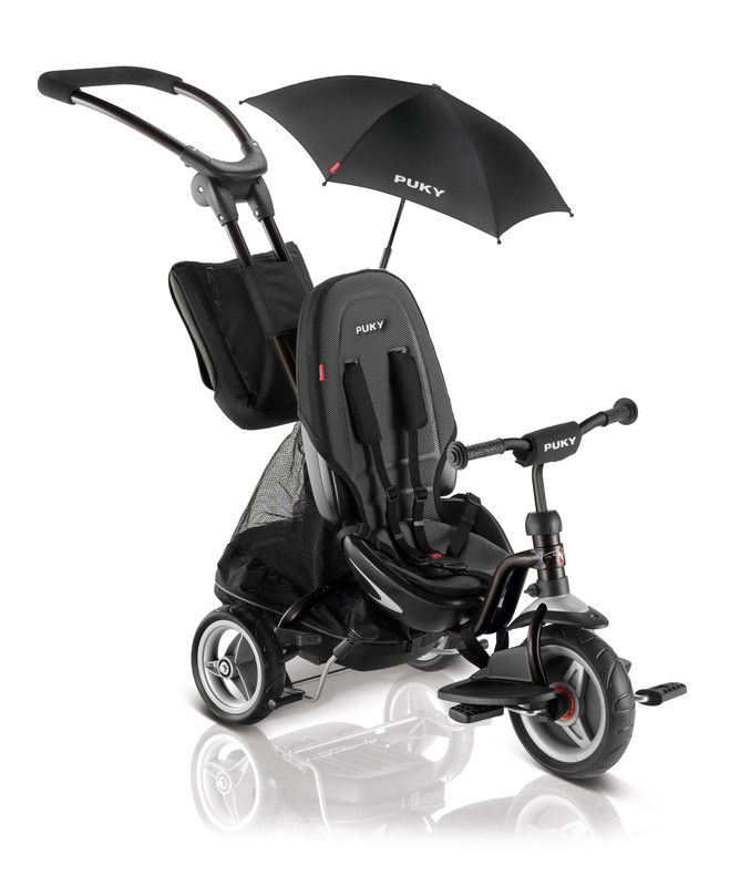PUKY - Gyermek tricikli Ceety Cat S6 2020 - fekete