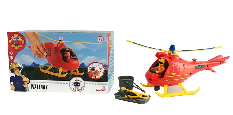 SIMBA - Tűzoltó Sam helikopter figurával