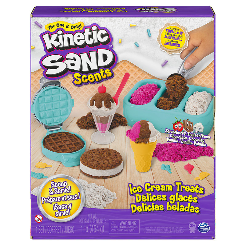 SPIN - Kinetic Sand illatosított fagylaltkanalak