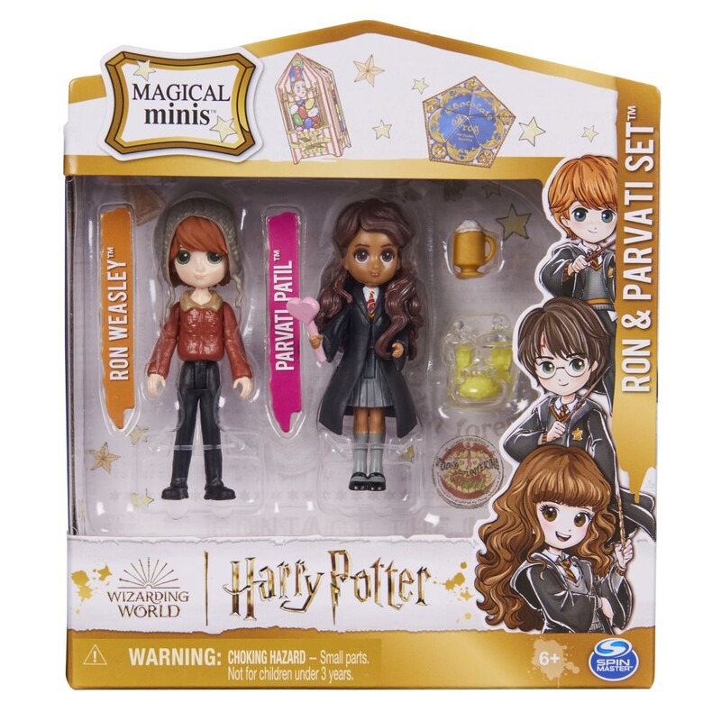 SPIN MASTER - Harry Potter dupla csomag Ron és Parvati figurák kiegészítőkkel