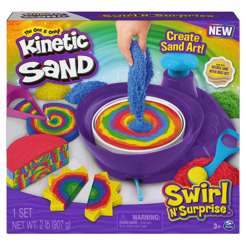 SPIN MASTER - Kinetic Sand szivárványos körhinta