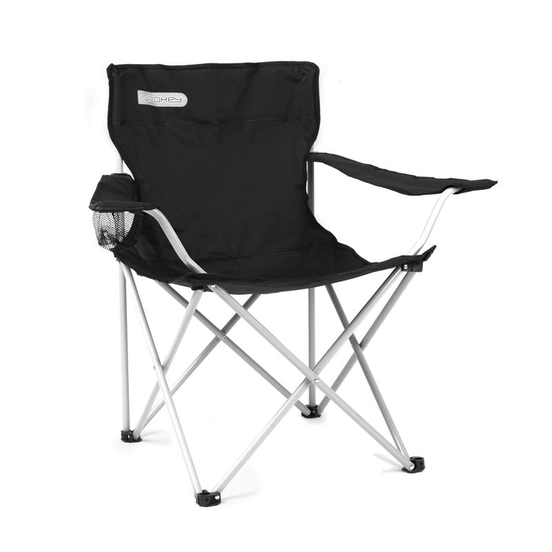 SPOKEY - ANGLER - Utazási szék fekete és szürke