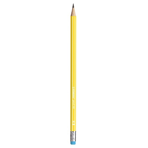 STABILO - Grafit ceruza HB ceruza 160 radírral - sárga