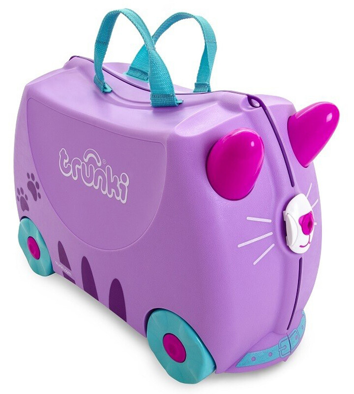 TRUNKI - Utazási bőrönd futóbicikli Kitty 3r+
