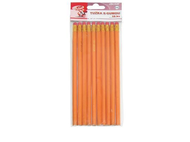 WIKY - Ceruza radirral 10db/csomag