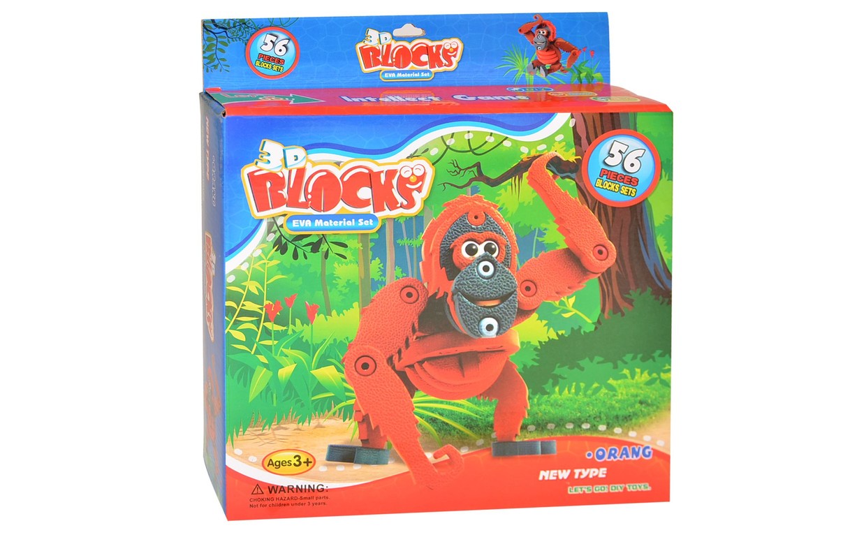 WIKY - Puzzle 3D Orangután