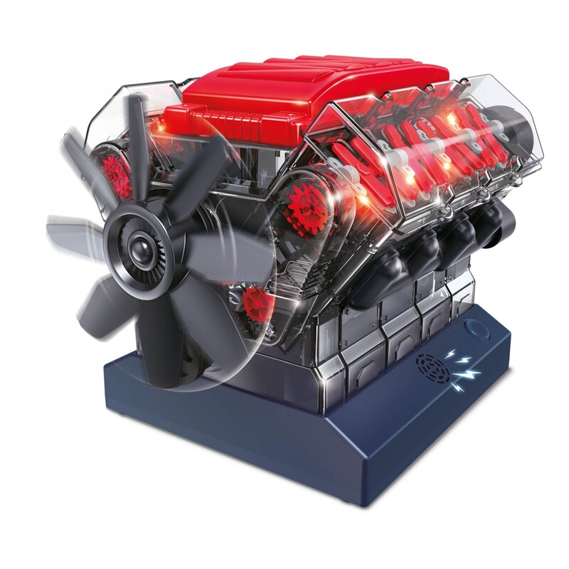 WIKY - Stemnex Modell belsőégésű motor V8