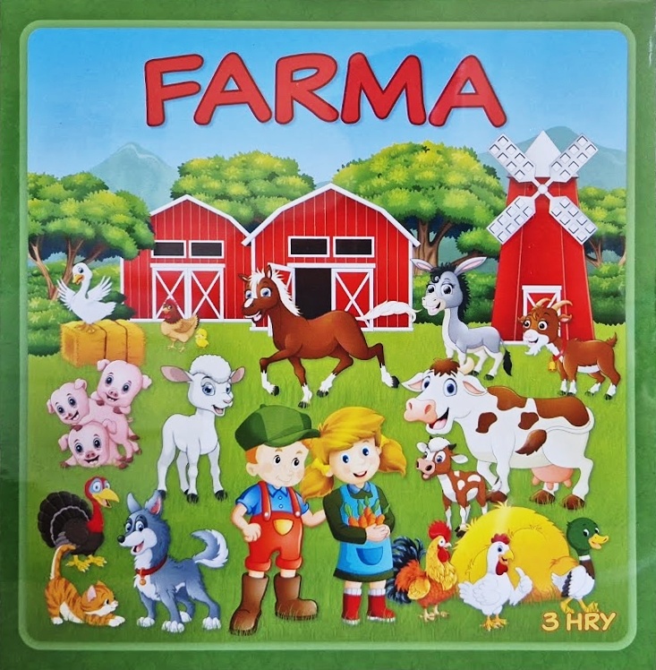 WIKY - Társasjáték Farm 3-játékok