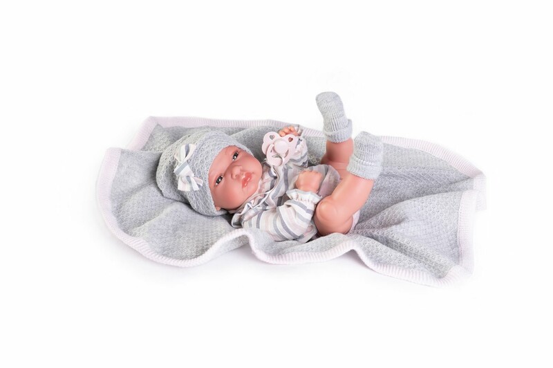 ANTONIO JUAN - 60029 TONETA - valósághű baba baba teljes vinil testtel - 33 cm