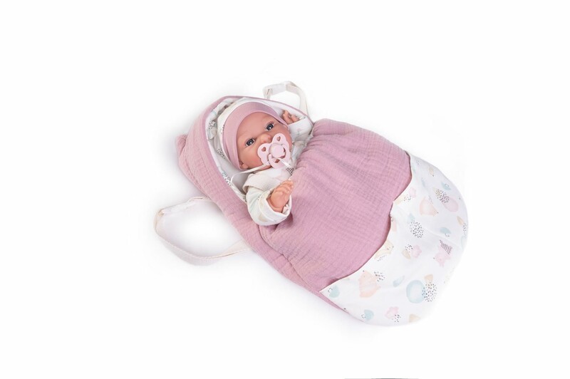 ANTONIO JUAN - 70251 TONETA - valósághű baba baba hangokkal és puha szövettesttel