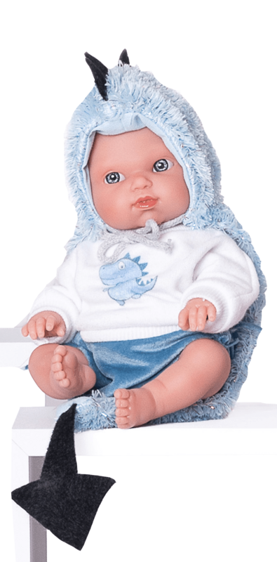 ANTONIO JUAN - 85105-4 Dragon - valósághű baba baba teljes vinil testtel - 21 cm