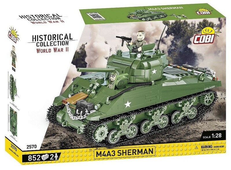 COBI - II WW M4A3 Sherman