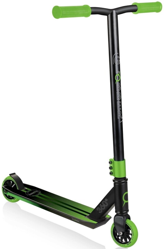 GLOBBER - Freestyle Scooter STUNT SCOOTER GS 360 Fekete - lime zöld