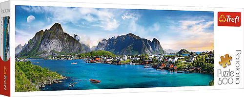 TREFL - Panorama Puzzle 500 - Lofoten szigetvilág