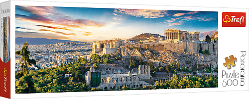 TREFL - Panoramic puzzle 500 - Akropolisz