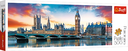 TREFL - Panoramic puzzle 500 - Big Ben és a Westminster-palota
