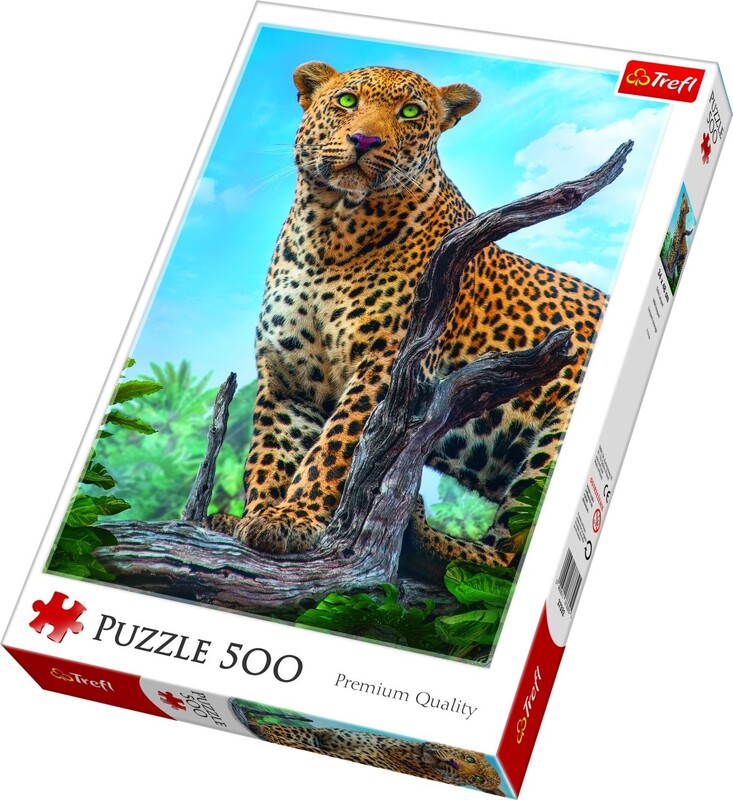 TREFL - Találd meg a Wild Leopard 500 darab puzzle játékot