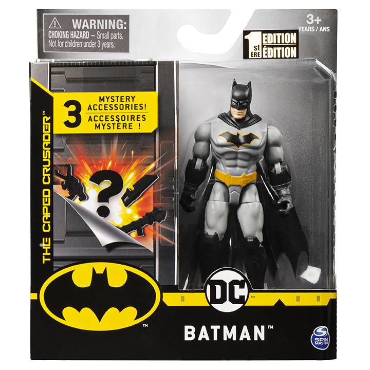 SPIN - Batman hős figurák kiegészítőkkel 10 cm